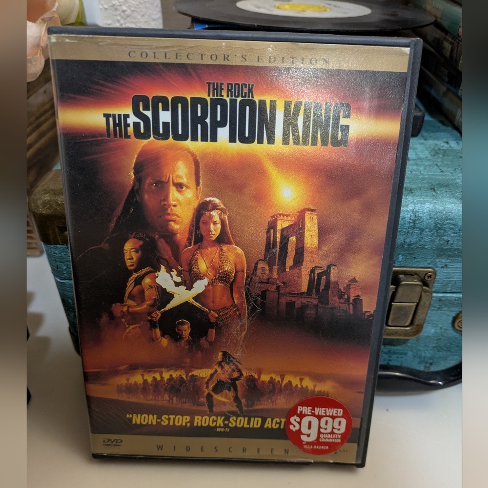 2/$18 "The Scorpion King" Collector's Edition DVD